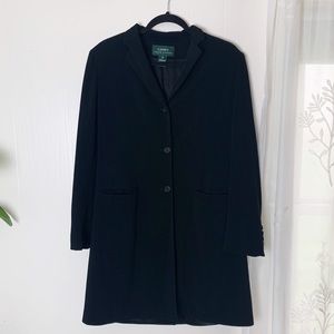 Lauren Ralph Lauren Long BF Fit Black Blazer
